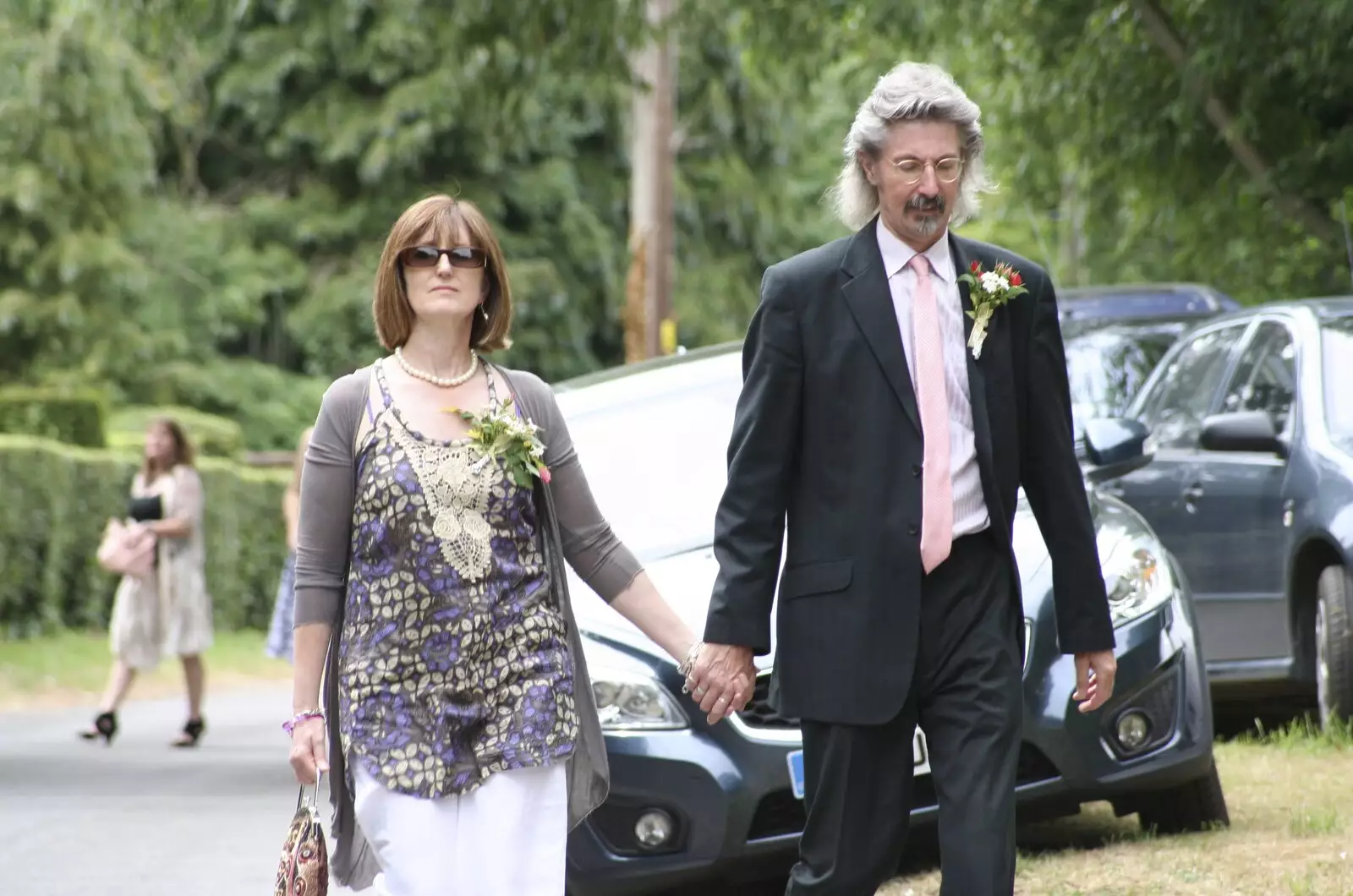 Wilma and Rob, from Nosher and Isobel's Wedding, Brome, Suffolk - 3rd July 2010