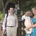 Clive, Amelia and Ellie, Nosher and Isobel's Wedding, Brome, Suffolk - 3rd July 2010