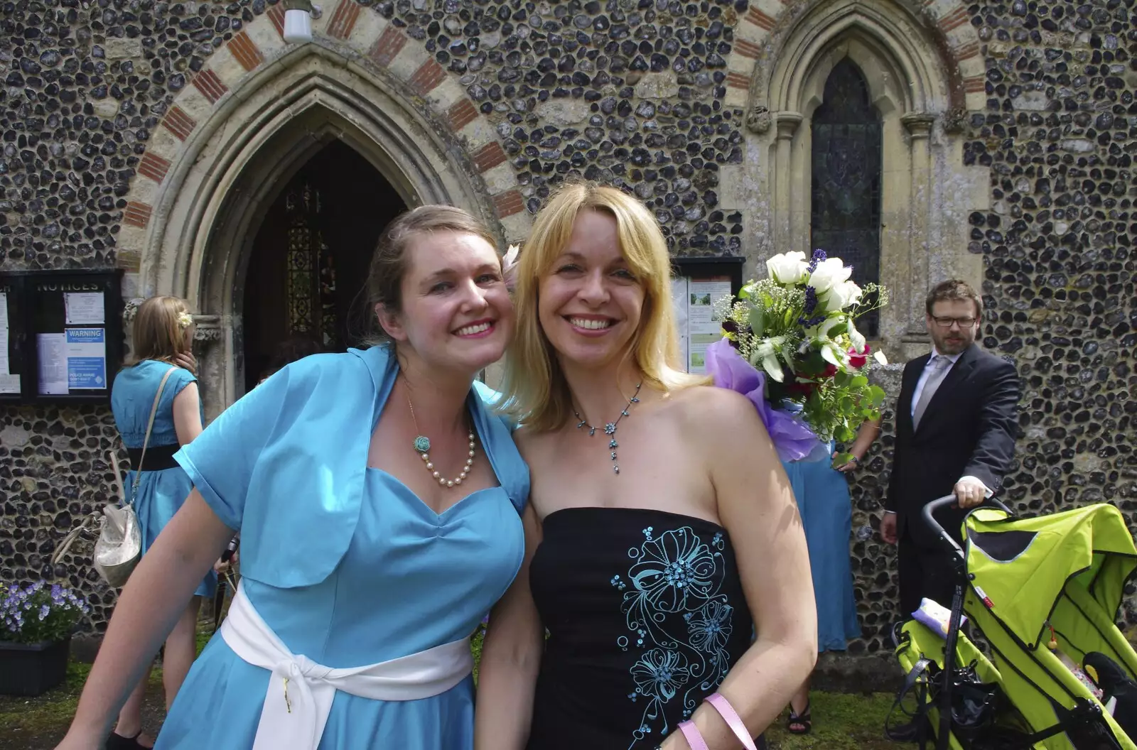 Isobel and Janet, from Nosher and Isobel's Wedding, Brome, Suffolk - 3rd July 2010