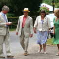 Neil, Mike, Caroline and Mother, Nosher and Isobel's Wedding, Brome, Suffolk - 3rd July 2010