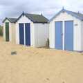 Three beach huts stand alone, A "Minimoon" and an Adnams Brewery Trip, Southwold, Suffolk - 7th July 2010