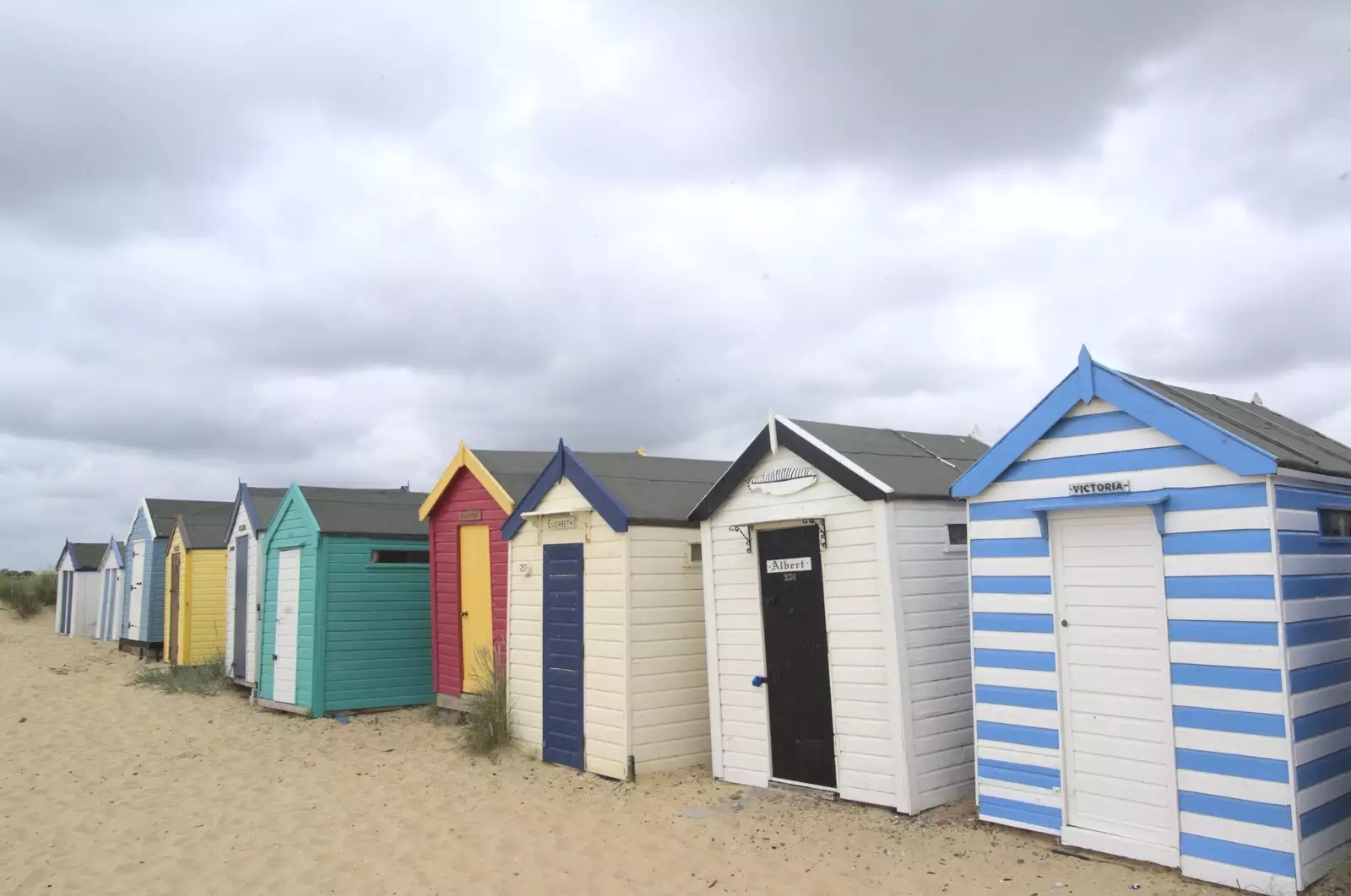 Southwold beach huts, from A "Minimoon" and an Adnams Brewery Trip, Southwold, Suffolk - 7th July 2010