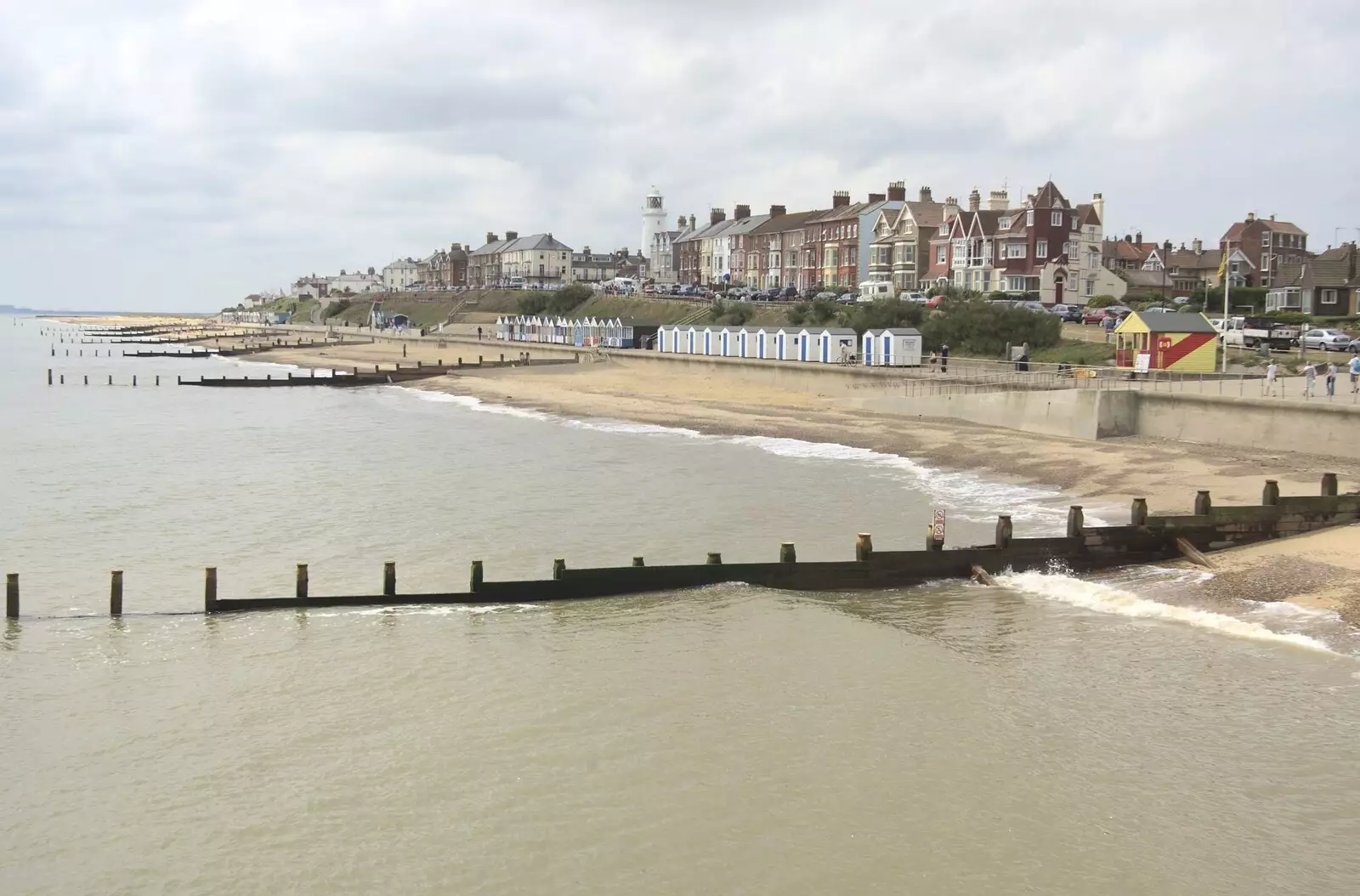 Southwold from the pier, from A "Minimoon" and an Adnams Brewery Trip, Southwold, Suffolk - 7th July 2010