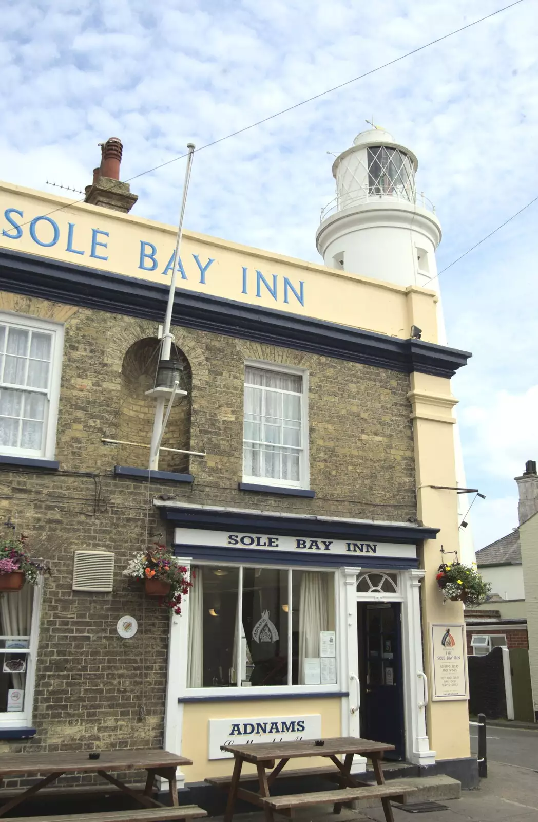 One of our pub stops: the Sole Bay Inn, from A "Minimoon" and an Adnams Brewery Trip, Southwold, Suffolk - 7th July 2010