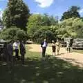 The grounds are like a military vehicle show, Clive and Suzanne's Wedding, Oakley and Brome, Suffolk - 10th July 2010