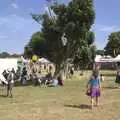 A much-needed source of shade, The Fifth Latitude Festival, Henham Park, Suffolk - 16th July 2010