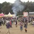 Smoke across the site, The Fifth Latitude Festival, Henham Park, Suffolk - 16th July 2010