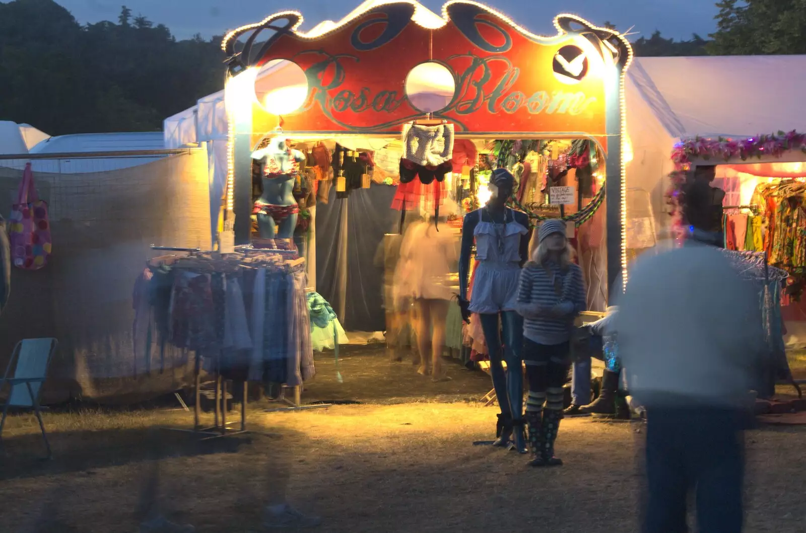 Funky stalls, from The Fifth Latitude Festival, Henham Park, Suffolk - 16th July 2010