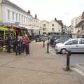 The fire engine on Diss market place, The BSCC at the Beaky, and The Campervan's First Trip, Dunwich and Aldeburgh, Suffolk - 8th August 2010