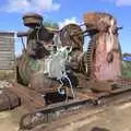 Derelict winching machinery, The BSCC at the Beaky, and The Campervan's First Trip, Dunwich and Aldeburgh, Suffolk - 8th August 2010