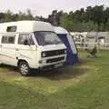 The camper van in its spot, The BSCC at Mellis, and a Campervan Trip, Great Hockham, Norfolk - 15th August 2010