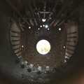 Inside an old steam-engine boiler, Camping with Trains, Yaxham, Norfolk - 29th August 2010