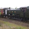 Hawksworth Pannier 9466 trundles past the campsite, Camping with Trains, Yaxham, Norfolk - 29th August 2010