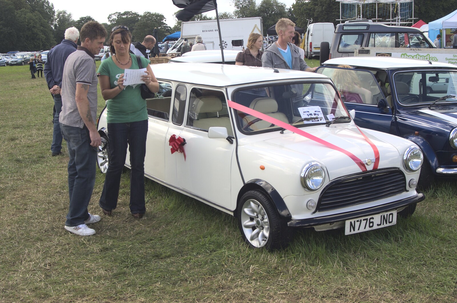A stretched mini from The Eye Show, Palgrave, Suffolk - 30th August 2010