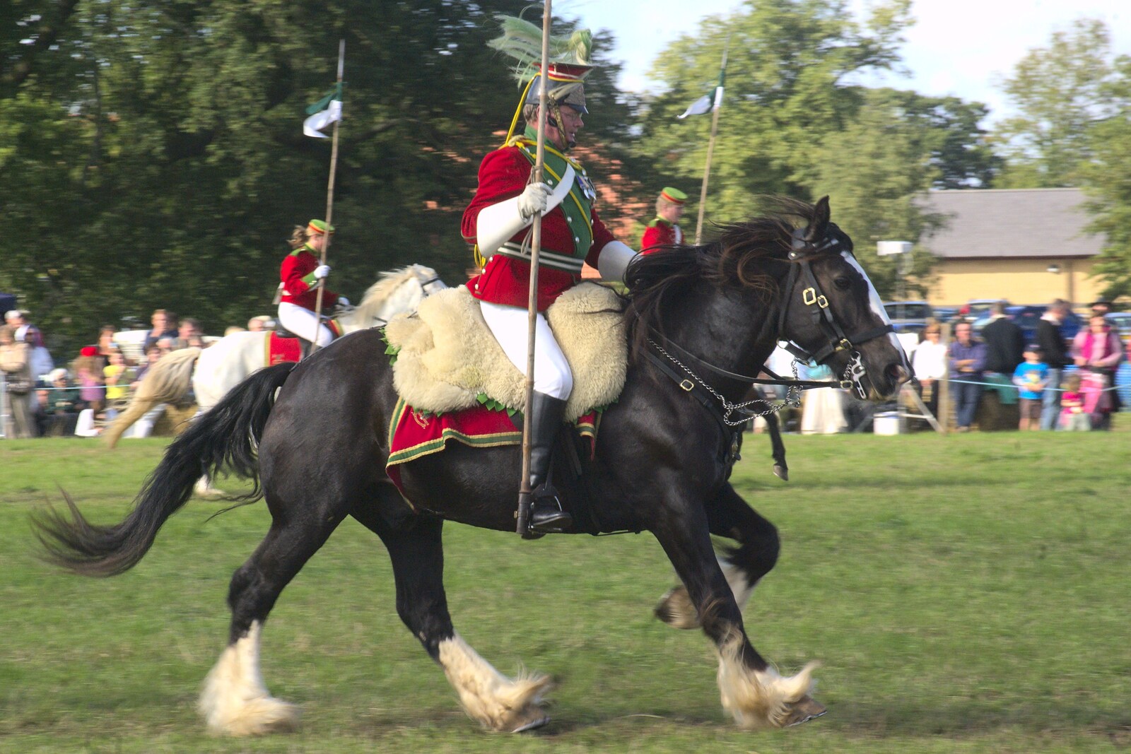 The Eye Show, Palgrave, Suffolk - 30th August 2010: Having a gallop