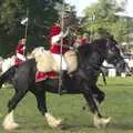 A heavy horse has a gallop, The Eye Show, Palgrave, Suffolk - 30th August 2010