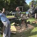 More woodworking, The Eye Show, Palgrave, Suffolk - 30th August 2010