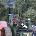 A smoking traction engine, The Eye Show, Palgrave, Suffolk - 30th August 2010