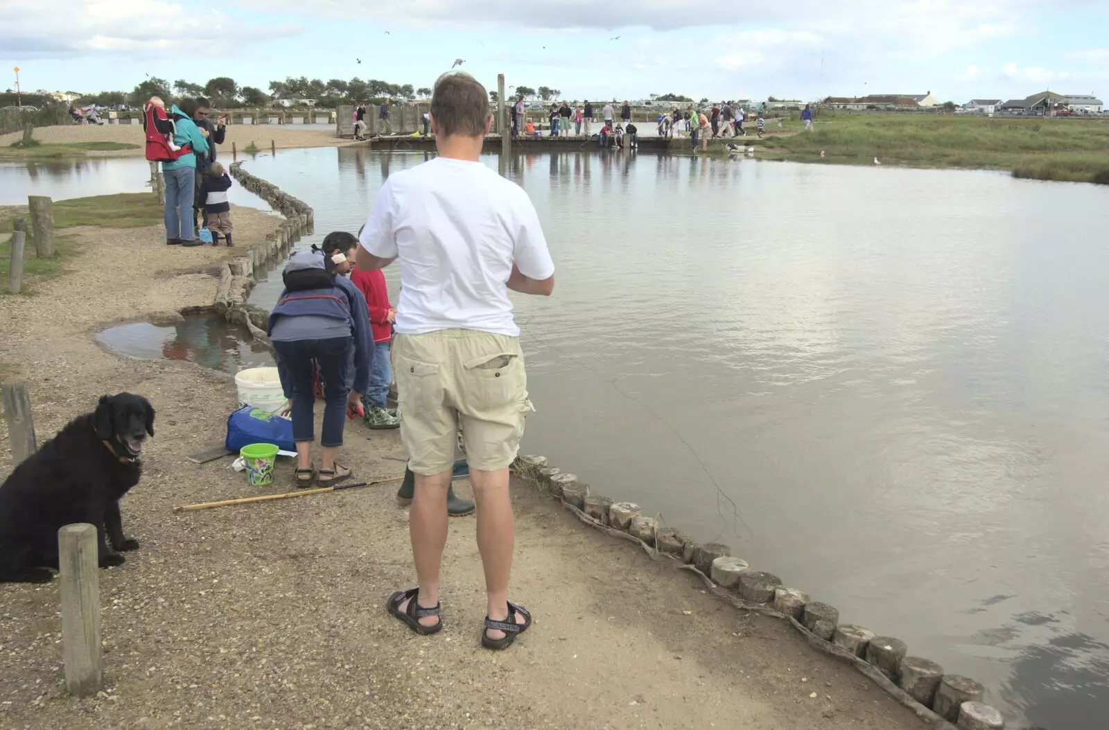 Down by the river in Walberswick, from A Trip to Walberswick, Suffolk - 12th September 2010