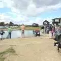 A milling throng go crabbing, A Trip to Walberswick, Suffolk - 12th September 2010