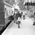 On the platform at Holt, A 1940s Steam Weekend, Holt and Sheringham, Norfolk - 18th September 2010