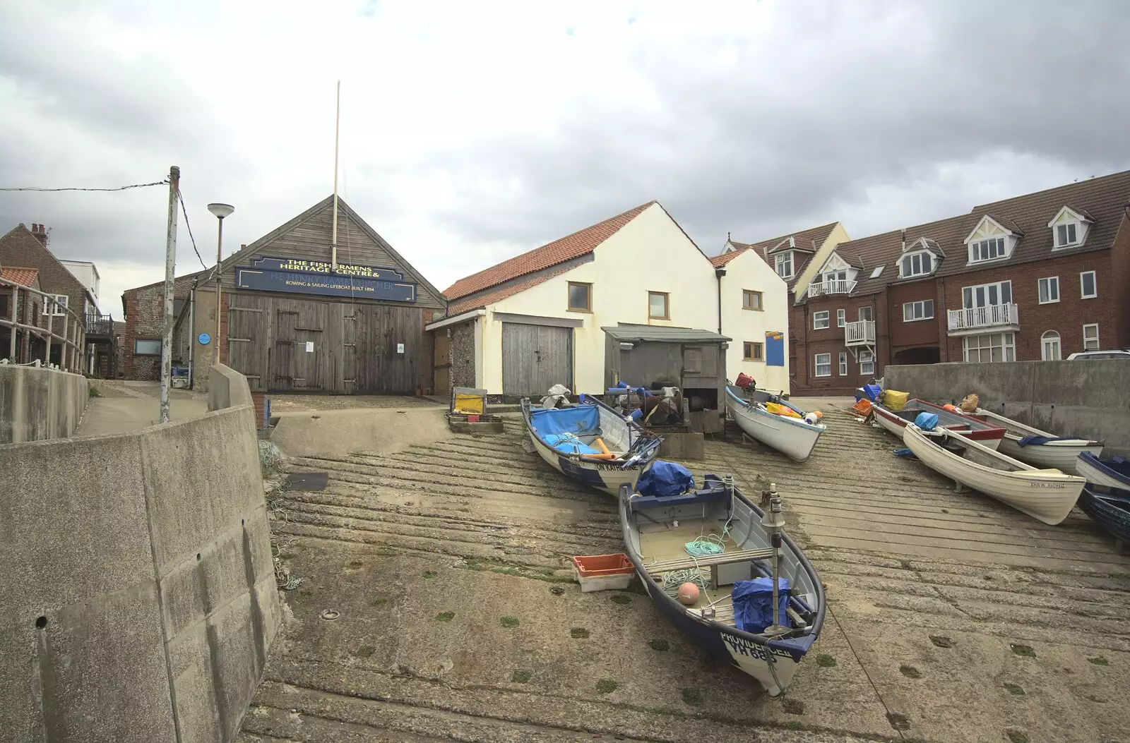 The slipway at Sheringham, from A 1940s Steam Weekend, Holt and Sheringham, Norfolk - 18th September 2010