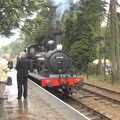 65462 on the platform, A 1940s Steam Weekend, Holt and Sheringham, Norfolk - 18th September 2010