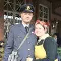 Nosher and Isobel, A 1940s Steam Weekend, Holt and Sheringham, Norfolk - 18th September 2010