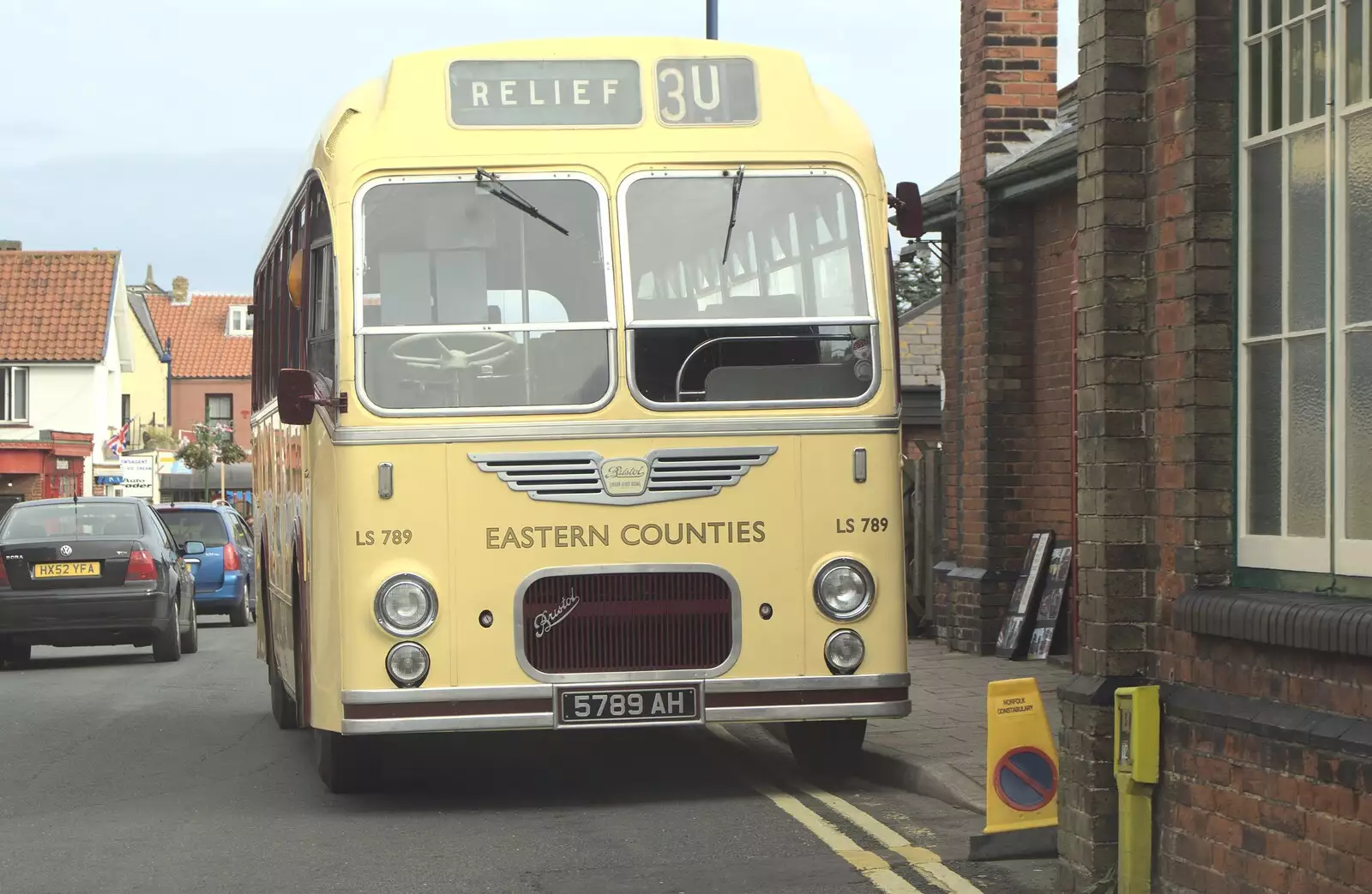 A nice old Bristol bus at Sheringham, from A 1940s Steam Weekend, Holt and Sheringham, Norfolk - 18th September 2010