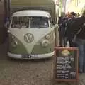 A VW 'splittie' is converted into a chilli-dispensing van, The Aldeburgh Food Festival, Snape Maltings, Suffolk - 25th September 2010