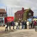 Out in the yard, The Aldeburgh Food Festival, Snape Maltings, Suffolk - 25th September 2010