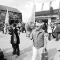 People with beer mill around, The Aldeburgh Food Festival, Snape Maltings, Suffolk - 25th September 2010