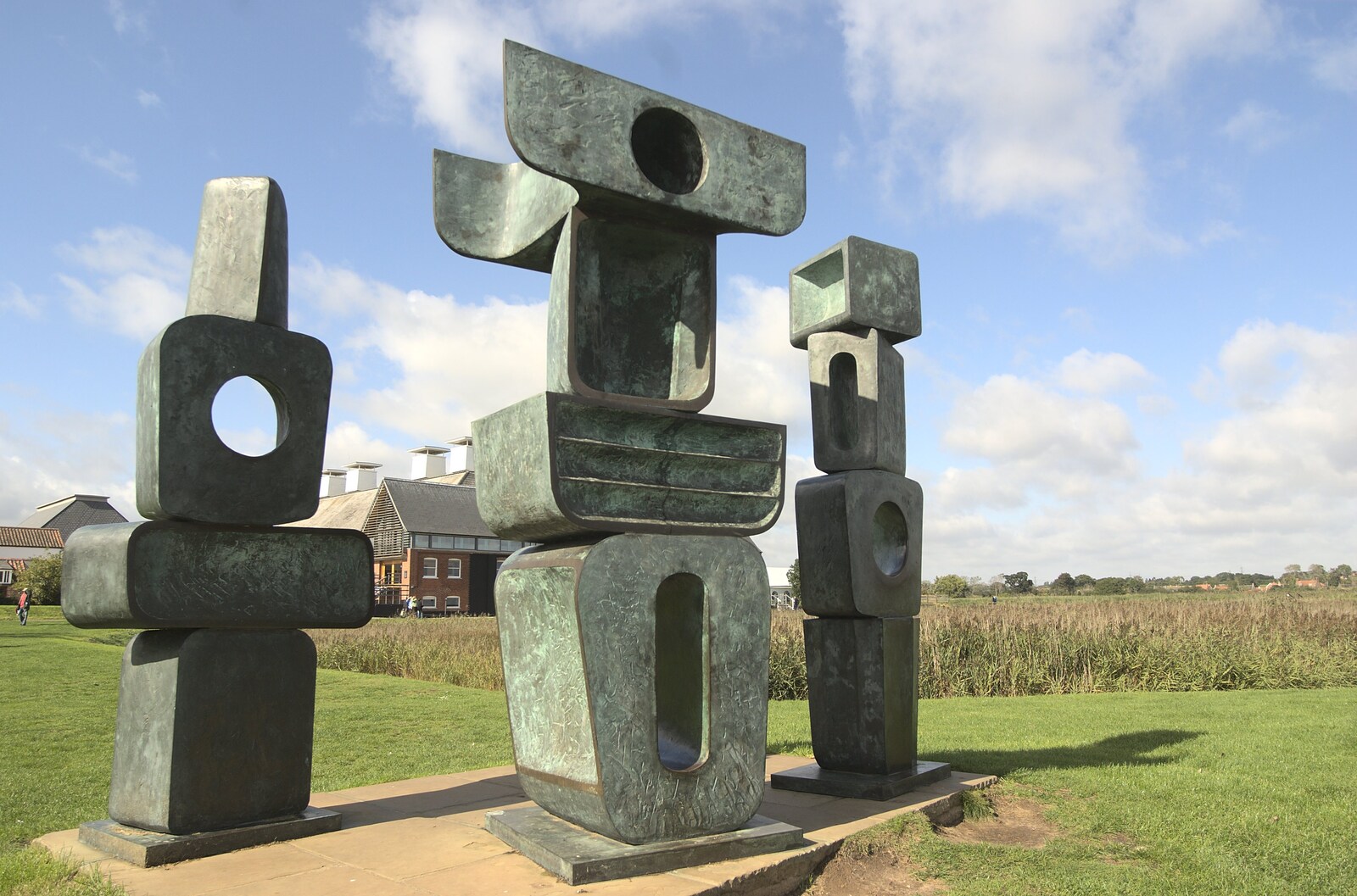 The Aldeburgh Food Festival, Snape Maltings, Suffolk - 25th September 2010: The Barbara Hepworth 'Family of Man'