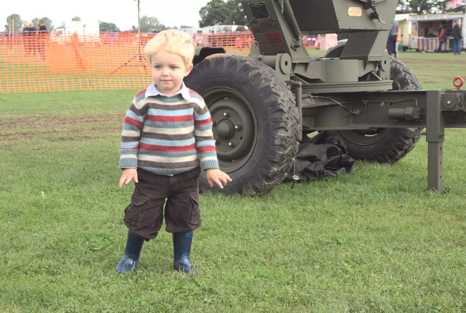 Roaming around in wellies, from A Bit of Ploughs to Propellors, Rougham Airfield, Suffolk - 3rd October 2010