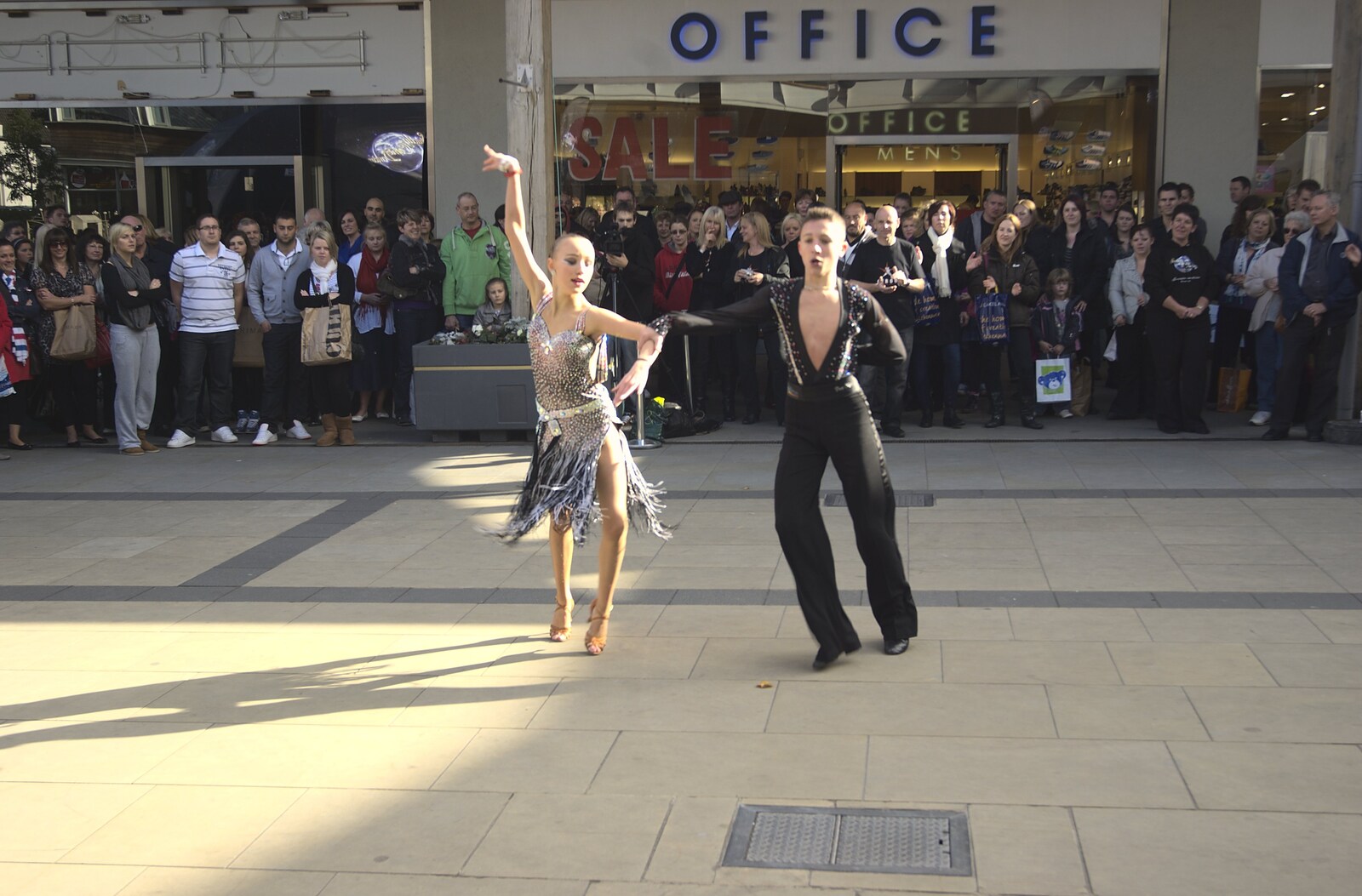 More 'Strictly' action from Norwich By Train, Norfolk - 16th October 2010