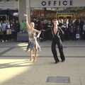 More 'Strictly' action, Norwich By Train, Norfolk - 16th October 2010