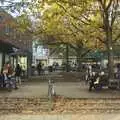 Autumn trees at the Haymarket, Norwich, Norwich By Train, Norfolk - 16th October 2010