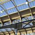 The attractive Victorian roof of Norwich Station, Norwich By Train, Norfolk - 16th October 2010