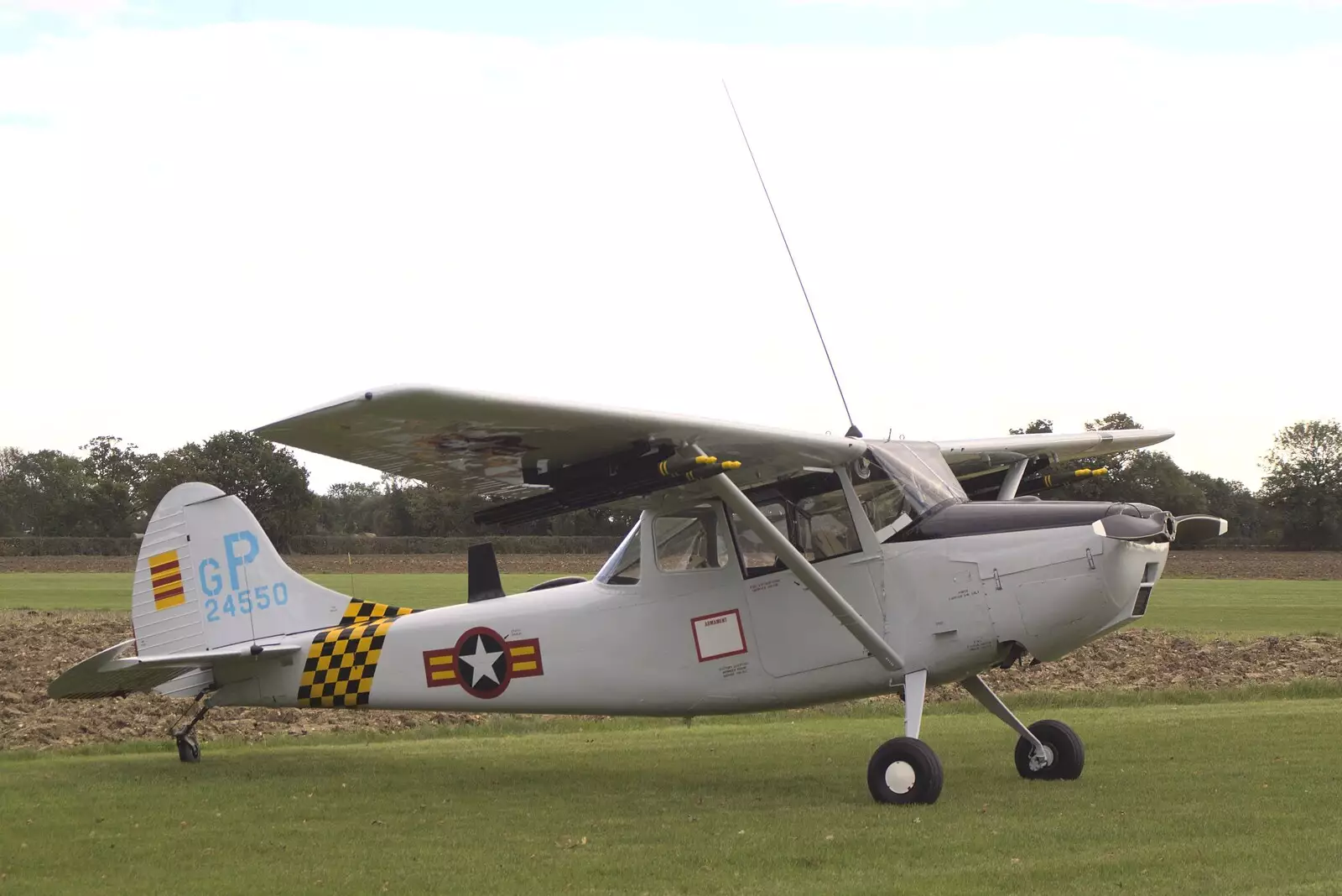 Another plane, from Maurice Mustang's Open Day, Hardwick Airfield, Norfolk - 17th October 2010