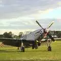 Marinell in the low sun, Maurice Mustang's Open Day, Hardwick Airfield, Norfolk - 17th October 2010