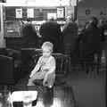 Fred in the bar, Gemma Leaves, The Mellis Railway and Taptu Moves Desks, Cambridge - 24th October 2010