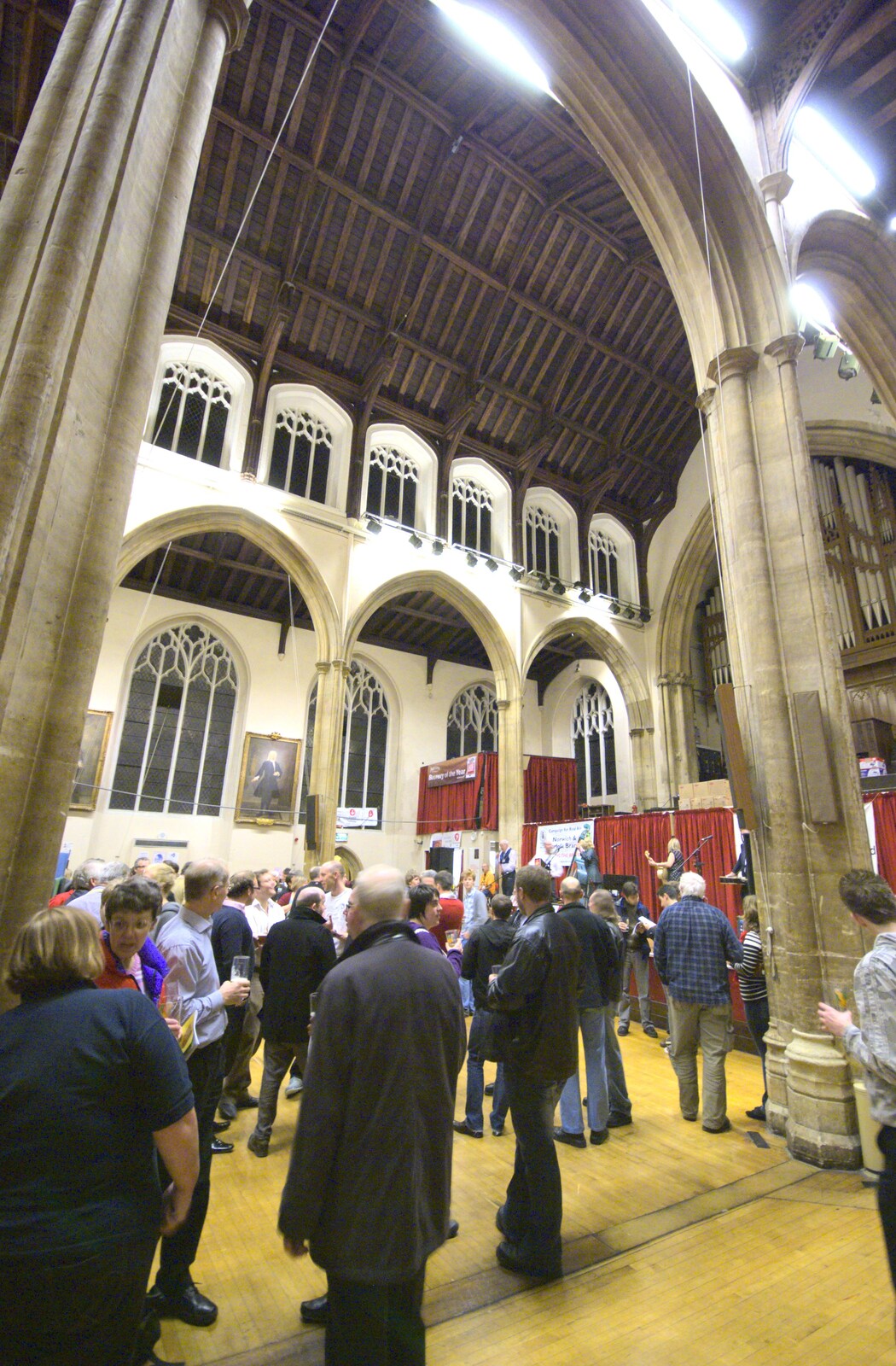 St. Andrew's Hall from The Norwich Beer Festival, St. Andrew's Hall, Norwich, Norfolk - 27th October 2010