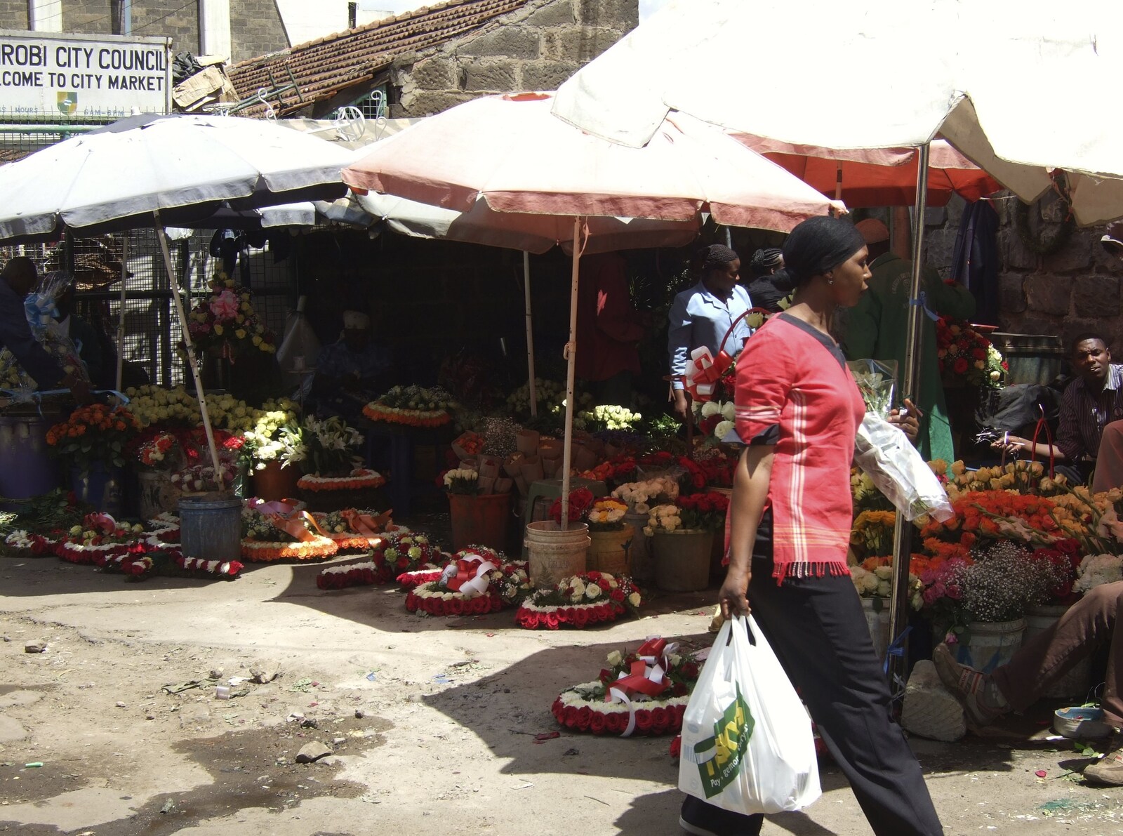 The City Market, Off Loita Road, Nairobi from Nairobi and the Road to Maasai Mara, Kenya, Africa - 1st November 2010