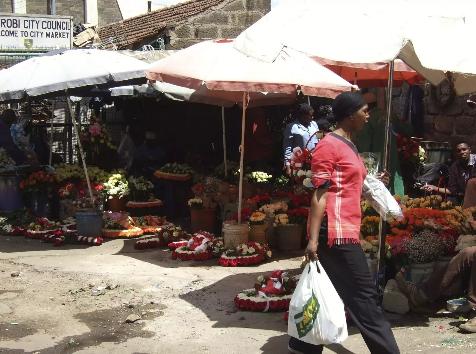 The City Market, Off Loita Road, Nairobi, from Nairobi and the Road to Maasai Mara, Kenya, Africa - 1st November 2010