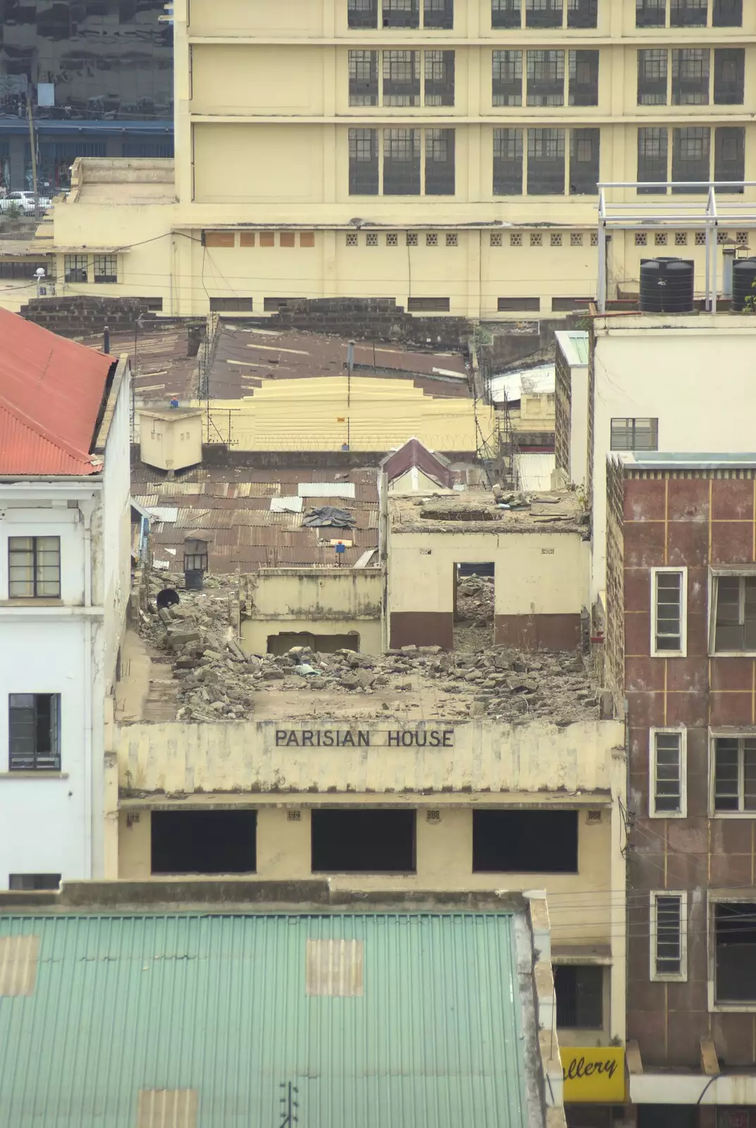 Buildings in various stages of disarray, from Nairobi and the Road to Maasai Mara, Kenya, Africa - 1st November 2010