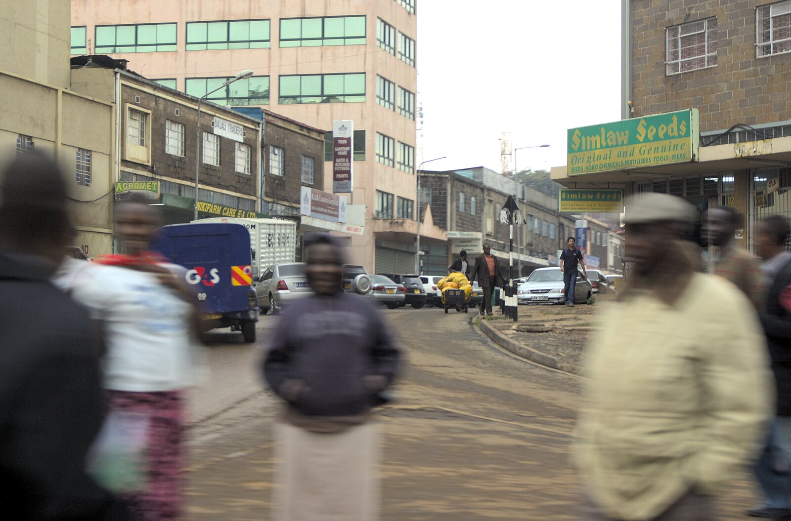 Street scene from Nairobi and the Road to Maasai Mara, Kenya, Africa - 1st November 2010
