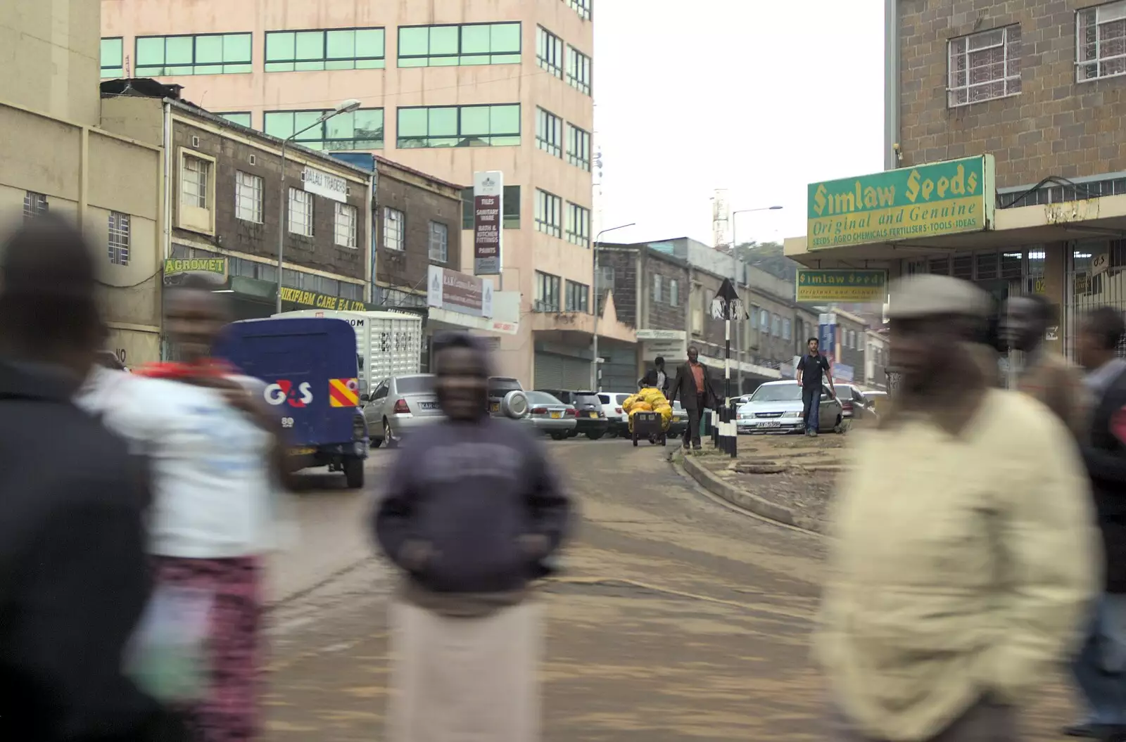 Street scene, from Nairobi and the Road to Maasai Mara, Kenya, Africa - 1st November 2010