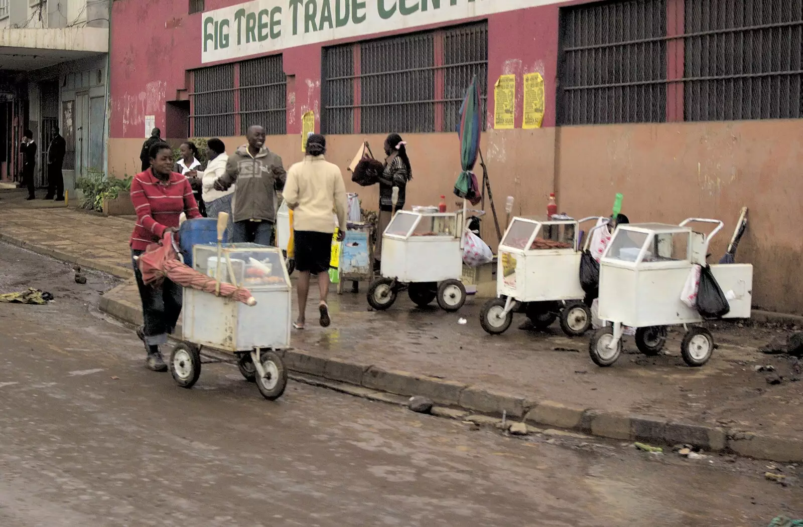 Strange little tricycles, from Nairobi and the Road to Maasai Mara, Kenya, Africa - 1st November 2010