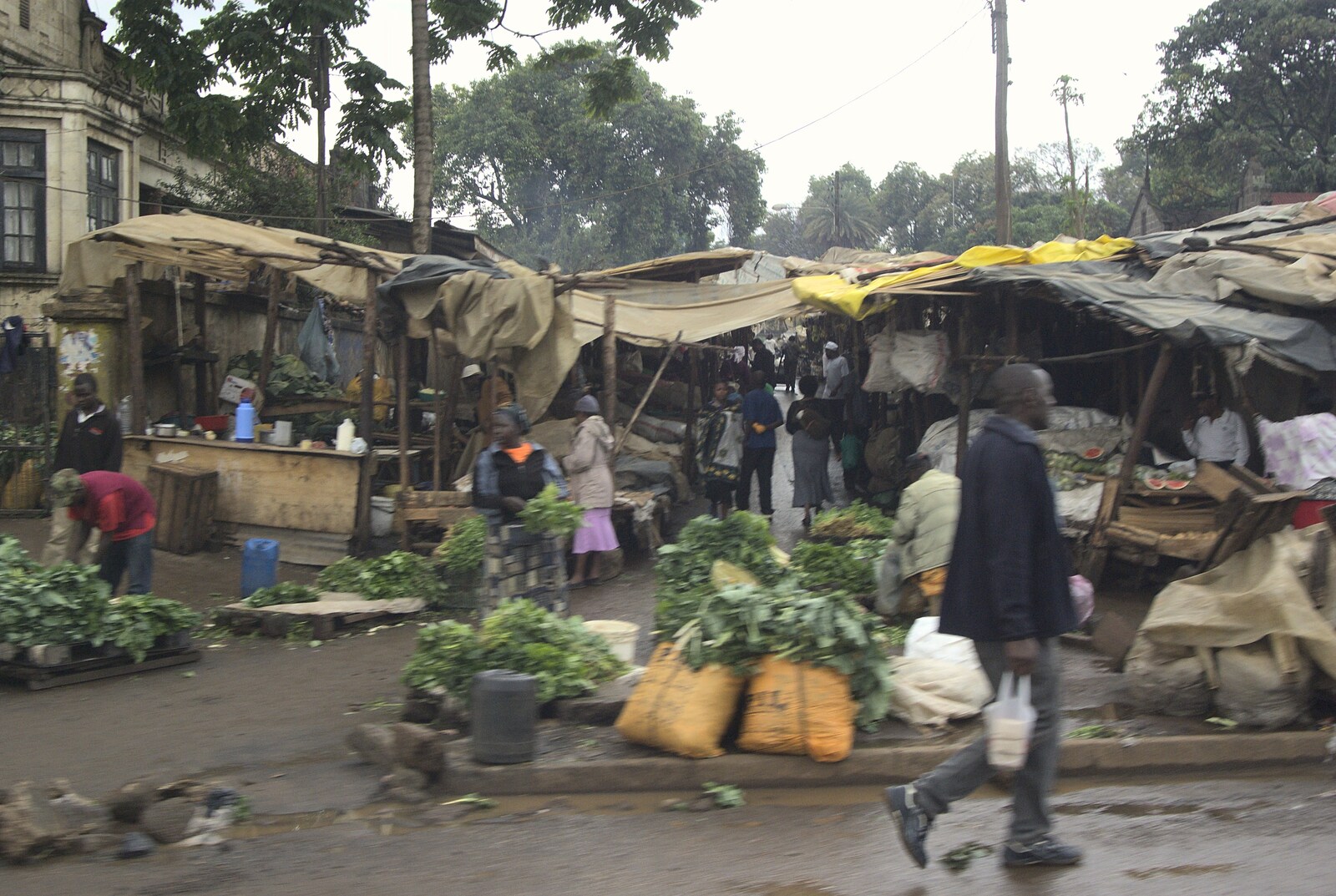 A local market from Nairobi and the Road to Maasai Mara, Kenya, Africa - 1st November 2010