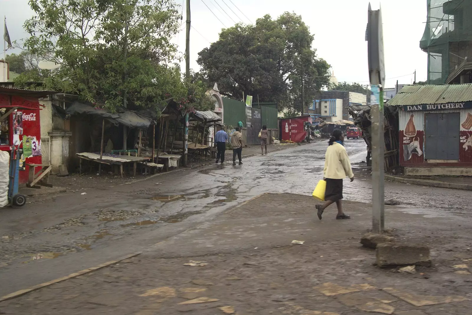 The streets of Nairobi, from Nairobi and the Road to Maasai Mara, Kenya, Africa - 1st November 2010